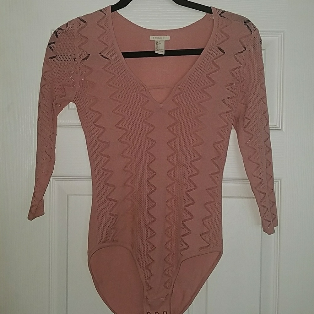 Rose Colored Bodysuit